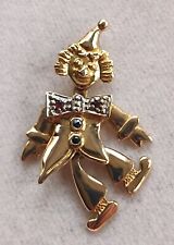 Gold Kette Anhänger Clown