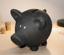 Sparschwein Tafellack Spardose