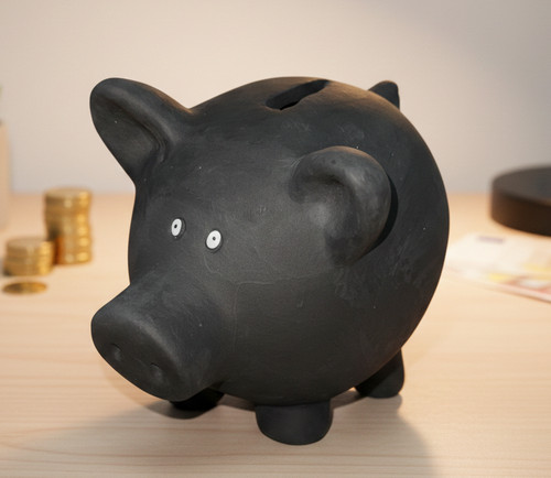 Sparschwein tafellack spardose - tafellack,