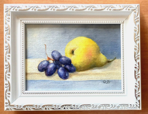 Obst stillleben gemälde neu - obst,