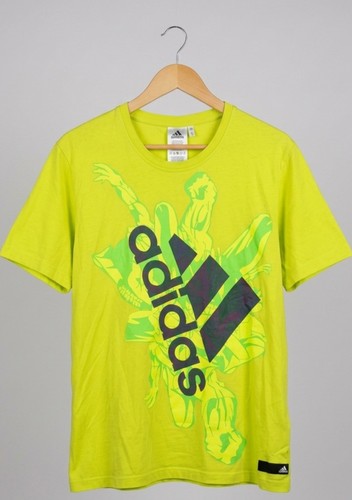 Adidas shirt neongelb lime - adidas, t-shirt