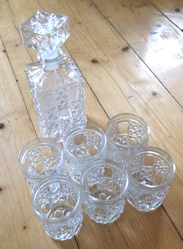 Whisky set karaffe - whisky,