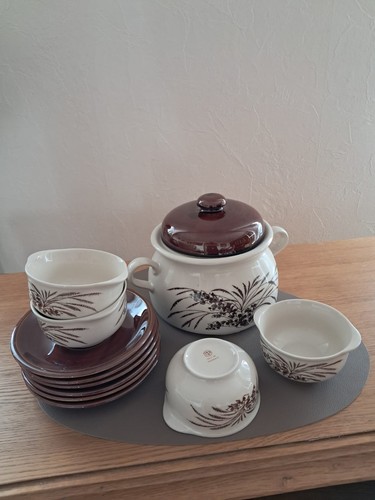 Colditz porzellan suppen set - colditz, suppen-set