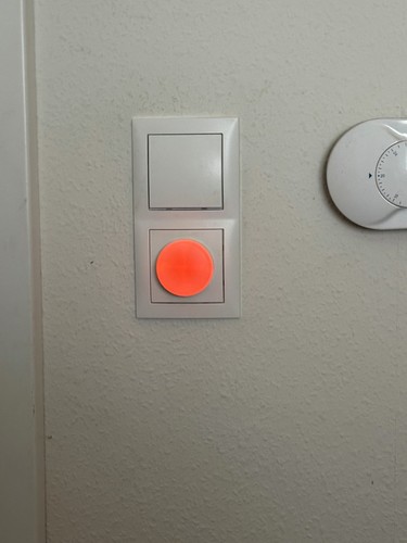 Nachtlicht rot steckdose - rot,