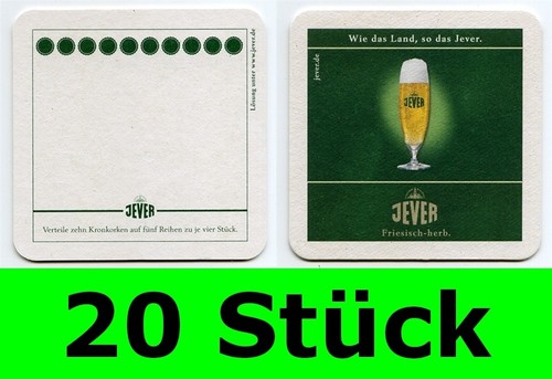 Stück bierdeckel jever - stück,