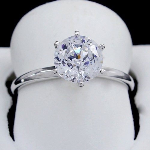 2ct solitaire verlobung - 2ct,