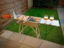 Edelstahlgrill 60x30cm