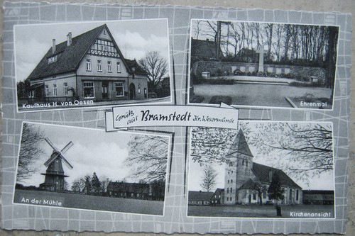 Gruß aus bramstedt kaufhaus - -,