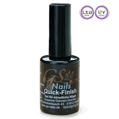 15ml nails quick finish - 15ml, gs-nails