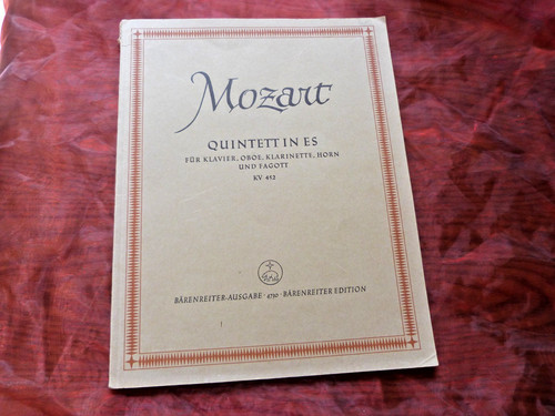Mozart quintett noten - mozart, in