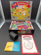 Simpsons MB Spiele Mach dir keinen Fleck ins Hemd 1990 retro geprüft komplett