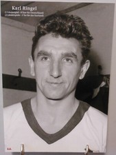 Karl Ringel Fußball DFB Deutschland Fan Card 21x15 Borussia Neunkirchen #FPG788