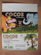 DDR Schokoladenpapier Verpackung Schokolade Rotstern Konsum Kaufhalle HO