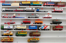 Bastelmodelle Motorwagen Volvo F12, MAN F8, Schenker, Gesuko, Dachser 1:87 /807