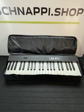Lekato 88 Tasten Faltbare Klavier Keyboard mit Sustian Pedal, Tragetasche