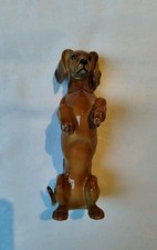 U. Netzsch Porzellanmanufaktur Kaiser Dackel Vintage 14cm Groß