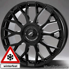 19 Zoll DX10 Alufelgen 8,5x19 5x108 ET45 in schwarz für Peugeot Toyota Volvo