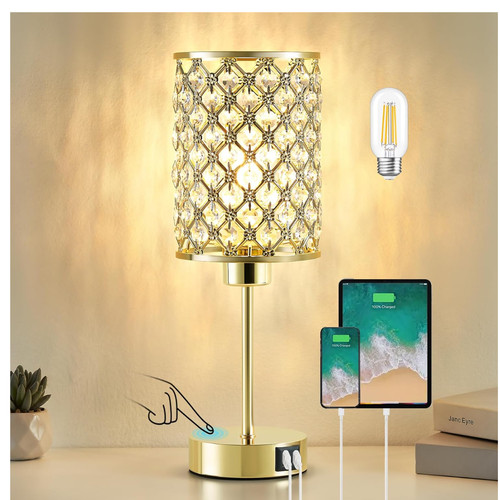 Gyrovu kristall tischlampe - kristall,