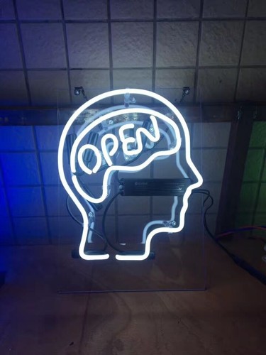 Open verstand neon - verstand, sign