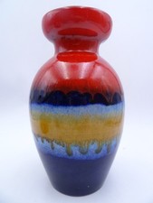Ruscha 891 Vase West-Germany fat lava Keramik Keramikvase 70er WGP