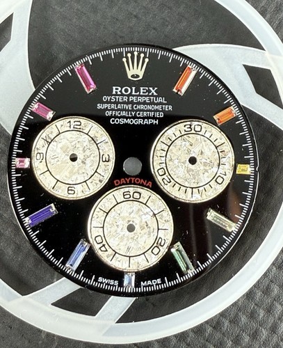 Custom rainbow dial meteorite - custom,