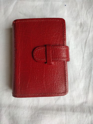 Altes spielkarten etui rot - etui,