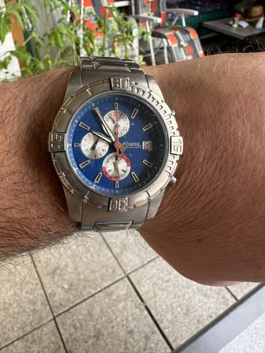 Fossil blue 5078 - blue, ti-5078