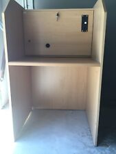 INTERNETTISCH, INTERNETTERMINAL, MIT MÜNZPRÜFER, ABSCHLIESSBAR