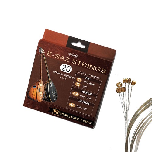 Elektro saz baglama teli - saz,
