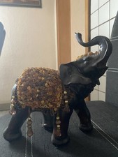 Verkaufe Bernstein Elefanten Schwarz