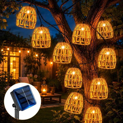 10er lichterkette außen solar - 10er,