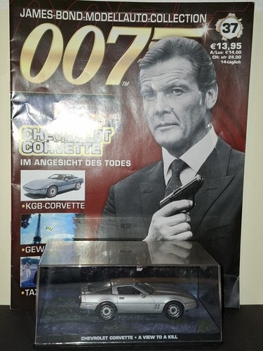 Eaglemoss chevrolet corvette - eaglemoss,