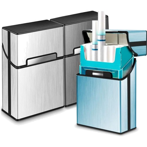 Zigarettenetui aluminium - zigarettenetui, 3