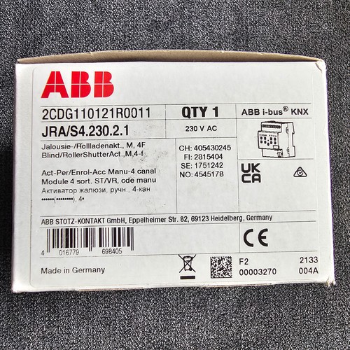Abb knx jalousieaktor fach - knx, 4-fach