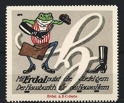 Reklamemarke erdal mit - reklamemarke,