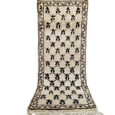 Alter Vintage Azilal Boujaad Berber Teppich Kelim Tribal Handarbeit...