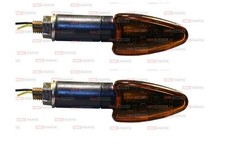 2 x Blinker CARBON Motorrad ER6 FZ1 FZ6 Hornet Bandit WR CR Simson Roller VT VN