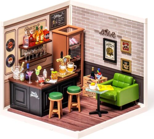 Robotime diy bar miniatur - bar,