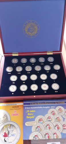 Set euro münzen - 2,