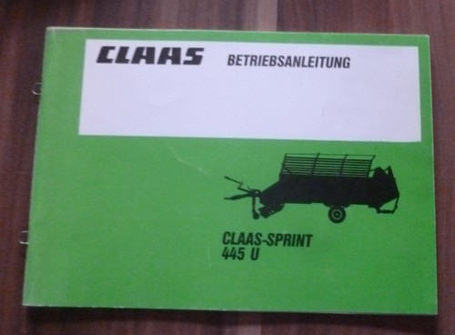 Claas ladewagen sprint 445 - ladewagen,