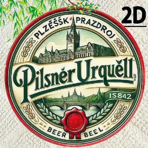Blechschild rund pilsner - rund,