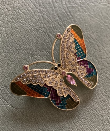 Schmetterling-Brosche