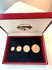 Südafrika – Krügerrand – 1995 – 1.85oz – 4 Goldmünzen Set mit Etui