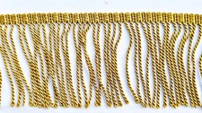 1m Fransenborte Goldborte
