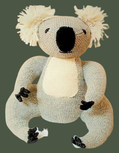 Strickanleitung koala teddy - koala,