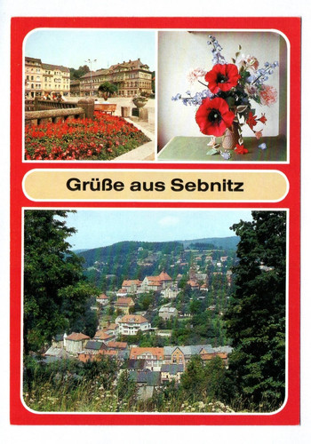 Grüße aus sebnitz - ak,