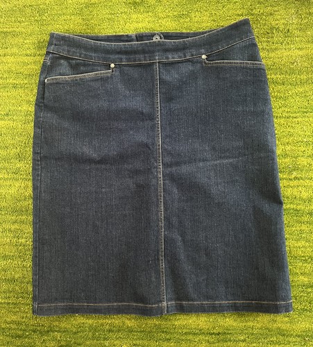 Damen jeans rock dunkel - damen, gr