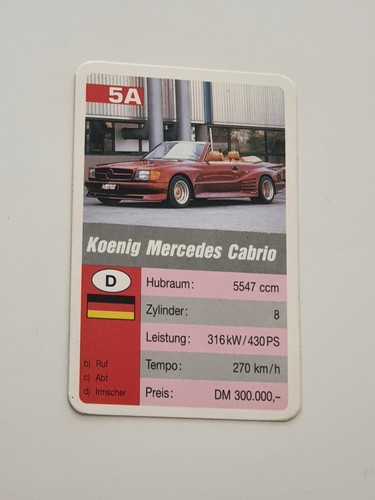 Mercedes benz koenig - benz,