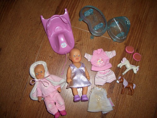 Mini world baby born puppen - mini,
