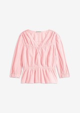 Blusentop aus strukturiertem